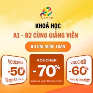 Khoá luyện từ a1 lên b2 cùng giảng viên