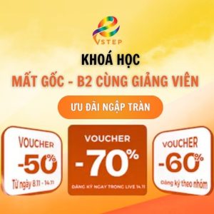 khoá học mất gốc lên b2