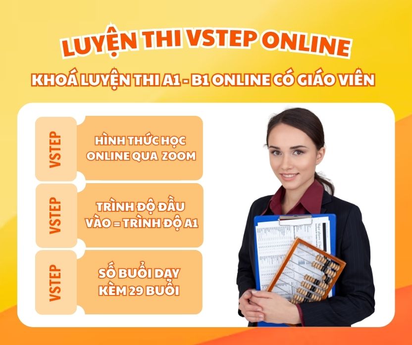 khoá luyện a1 b1 online