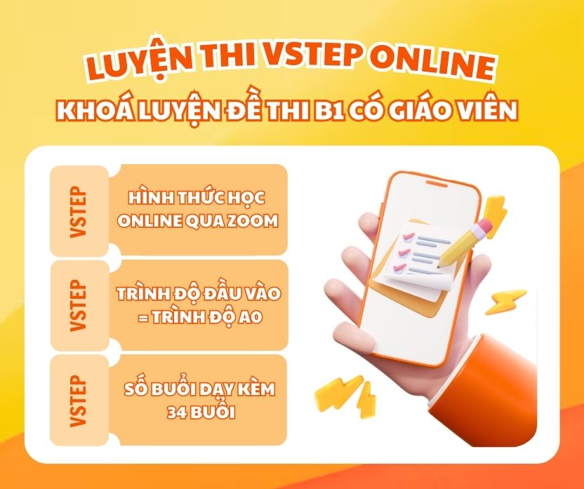 khoá luyện đề thi b1 có giáo viên