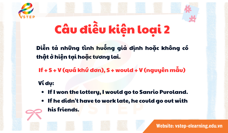 Câu điều kiện loại 2 