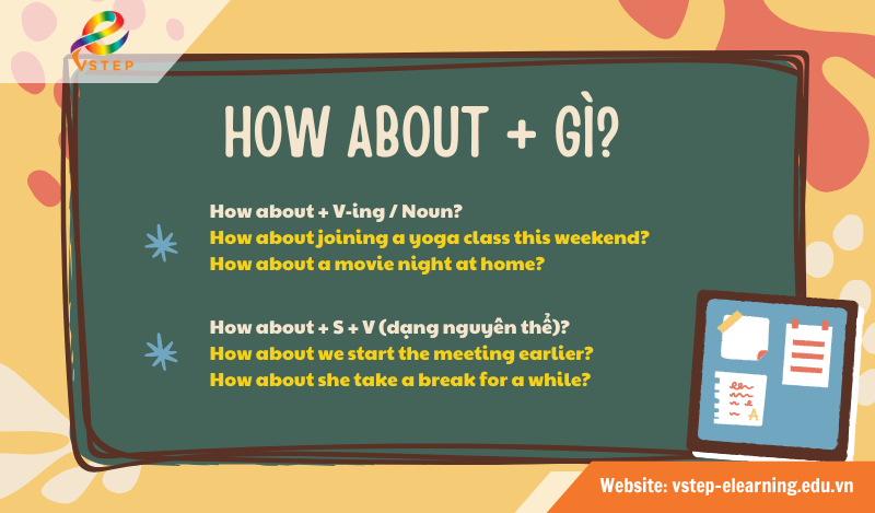 Cấu trúc How about + gì?