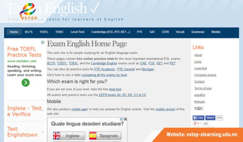 Exam English (examenglish.com)