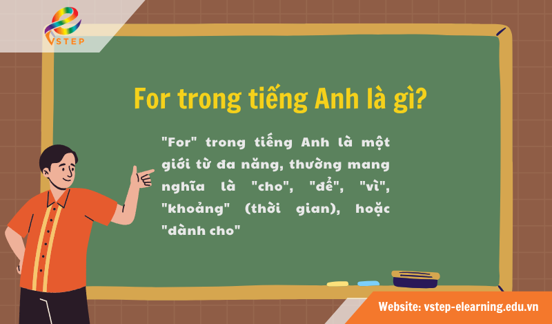 For trong tiếng Anh là gì?