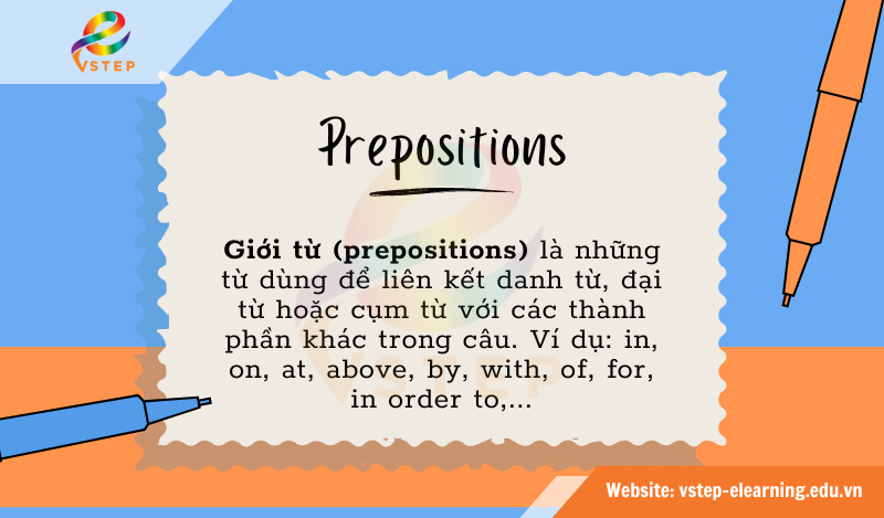 Giới từ (prepositions) là gì?