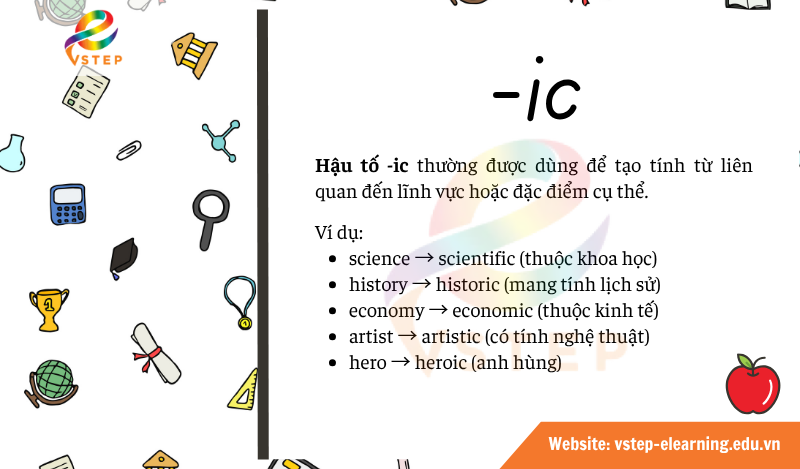 Hậu tố -ic