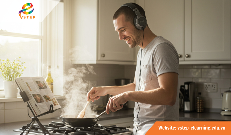 Nghe tiếng Anh mỗi ngày (Passive Listening)