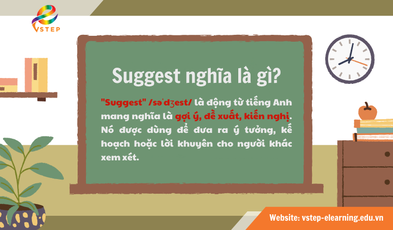 Suggest nghĩa là gì?