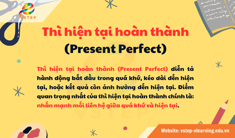 Thì hiện tại hoàn thành là gì?