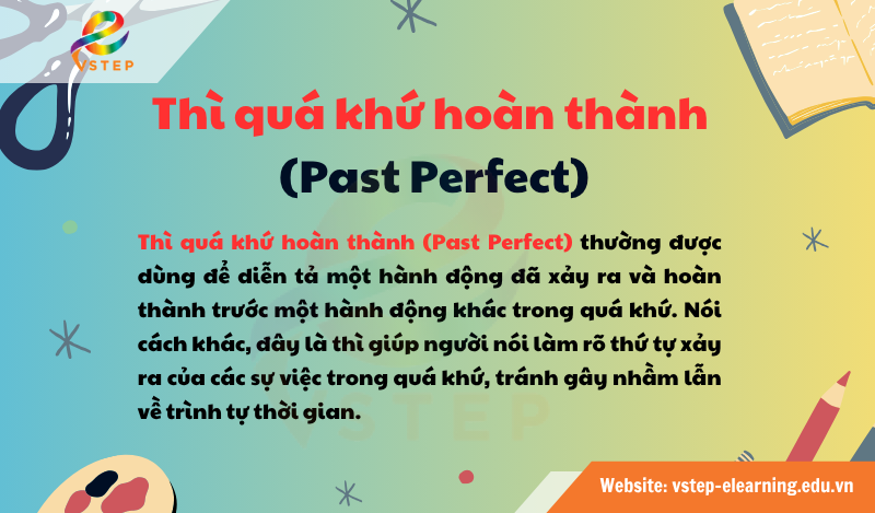 Thì quá khứ hoàn thành là gì?