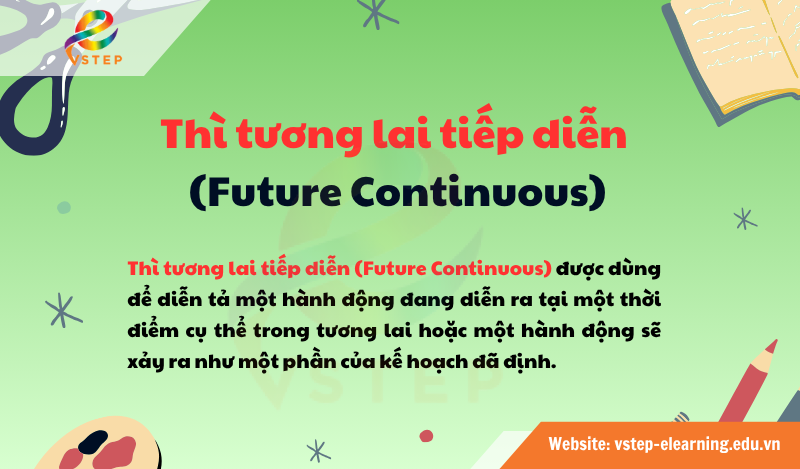Thì tương lai tiếp diễn là gì?