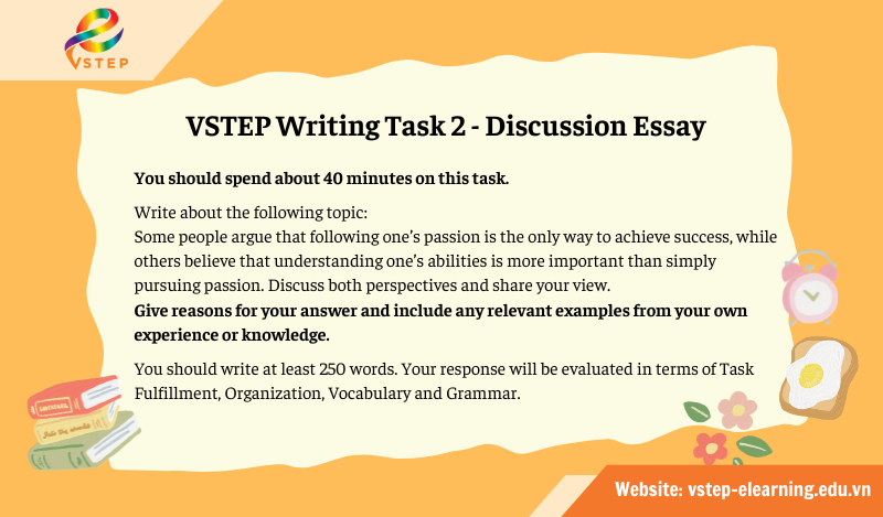 VSTEP Writing Task 2 - Discussion Essay
